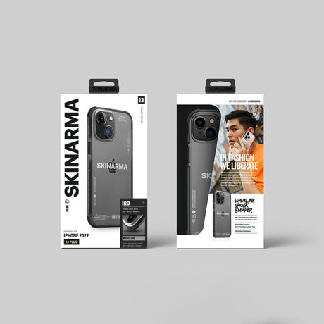 Apple iPhone 14 Kılıf SkinArma Şeffaf Airbag Tasarımlı Iro Kapak