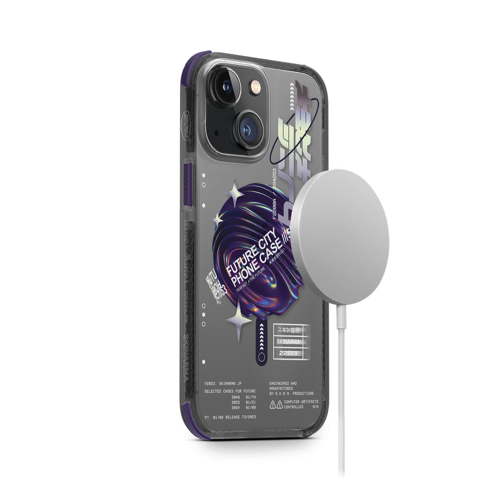 Apple iPhone 14 Kılıf SkinArma Şeffaf Airbag Tasarımlı M-safe Şarj Özellikli Shorai Kapak