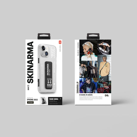 Apple iPhone 14 Kılıf SkinArma Standlı Şeffaf Tasarımlı Taihi Sora Kapak