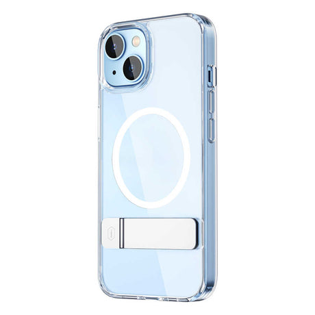 Apple iPhone 14 Kılıf ​​​​​Standlı M-safe Wireless Şarj Özellikli Wiwu Aurora Serisi Kapak
