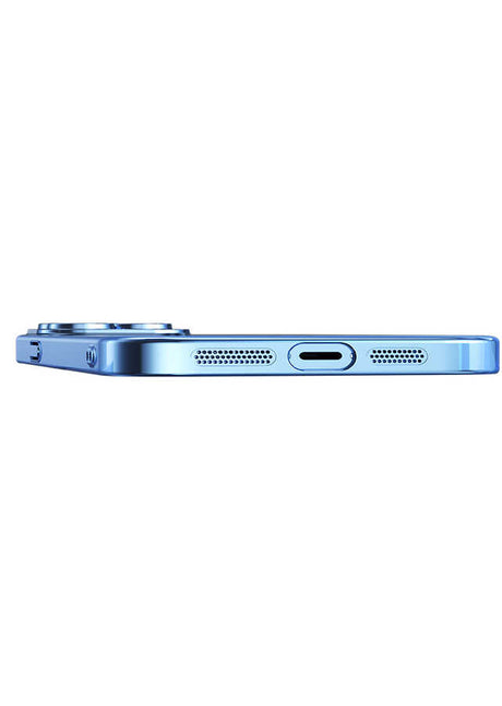 Apple iPhone 14 Kılıf Wireless Şarj Özellikli Sert PC Zore Riksos M-safe Kapak
