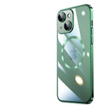 Apple iPhone 14 Kılıf Wireless Şarj Özellikli Sert PC Zore Riksos M-safe Kapak