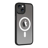 Apple iPhone 14 Kılıf Wireless Şarj Özellikli Zore Hibrit M-safe Kapak