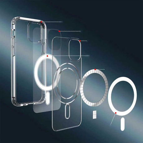 Apple iPhone 14 Kılıf Zore Tacsafe Wireless Kapak