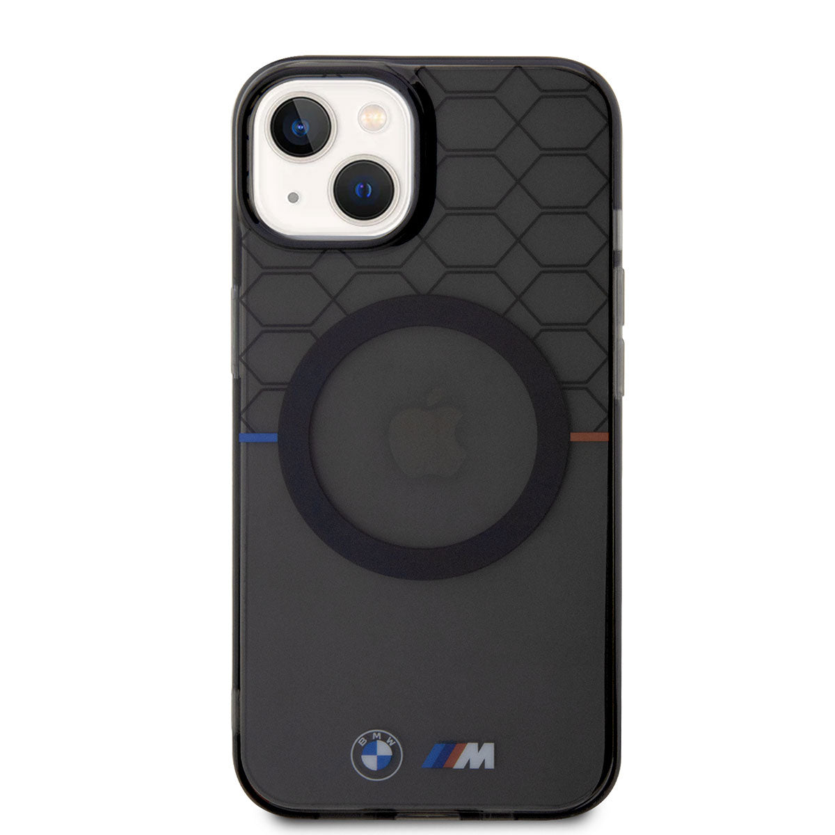 Apple iPhone 14 Plus Kılıf BMW M-safe Şarj Özellikli Transparan M Dizayn Kapak
