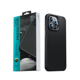 Apple iPhone 14 Plus Kılıf Karbon Fiber M-safe Şarj Özellikli Benks Hybrid ArmorPro 1500D Kevlar Kapak