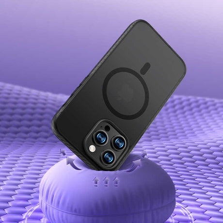 Apple iPhone 14 Plus Kılıf Kenarları Silikon Airbagli Mat Arka Yüzey Benks Icesand Kapak
