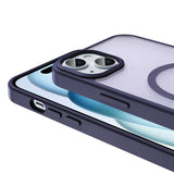 Apple iPhone 14 Plus Kılıf M-safe Şarj Özellikli Mat Arka Yüzey Zore Sio Kapak