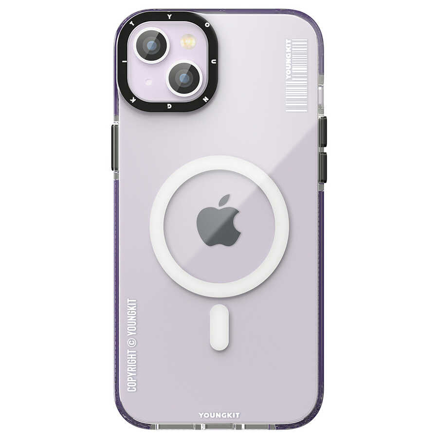 Apple iPhone 14 Plus Kılıf M-safe Şarj Özellikli YoungKit Exquisite Serisi Kapak