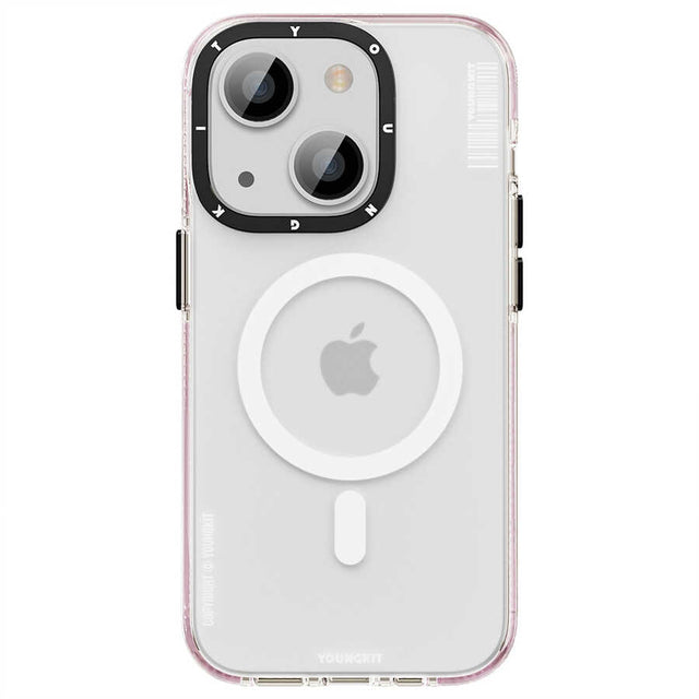 Apple iPhone 14 Plus Kılıf M-safe Şarj Özellikli Youngkit Jane Sand Serisi Kapak