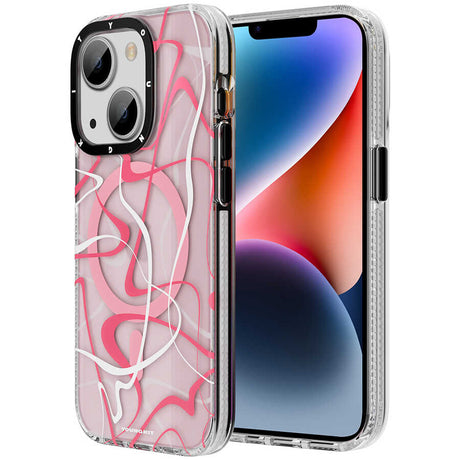 Apple iPhone 14 Plus Kılıf M-safe Şarj Özellikli Youngkit Water-Ink Serisi Kapak