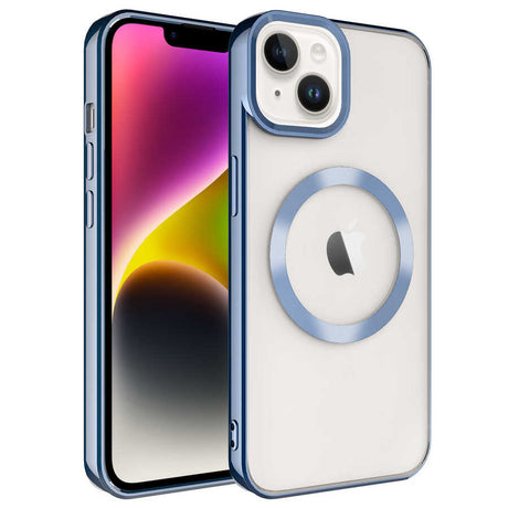 Apple iPhone 14 Plus Kılıf M-safe Wireless Şarj Özellikli Zore Setro Silikon