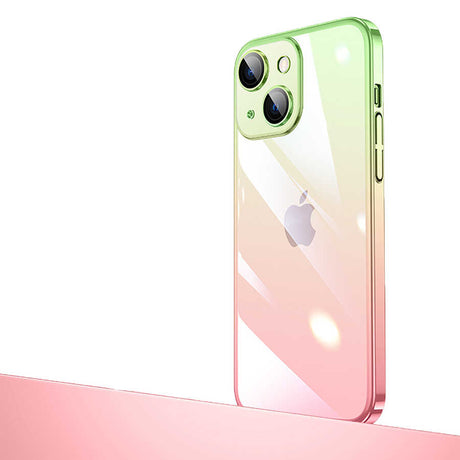 Apple iPhone 14 Plus Kılıf Parlak Renk Geçişli Kamera Korumalı Zore Senkron Kapak