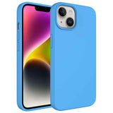 Apple iPhone 14 Plus Kılıf Sıvı Teknolojili Silinebilir Sert Zore Kivi Kapak