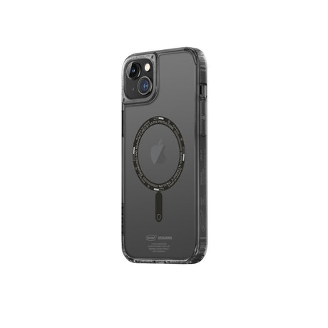 Apple iPhone 14 Plus Kılıf SkinArma Şeffaf Airbag Tasarımlı M-safe Şarj Özellikli Saido Kapak
