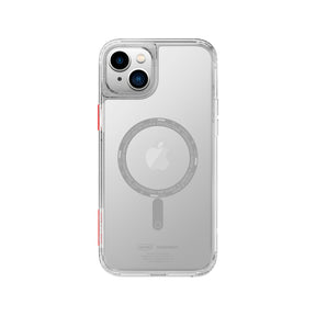 Apple iPhone 14 Plus Kılıf SkinArma Şeffaf Airbag Tasarımlı M-safe Şarj Özellikli Saido Kapak