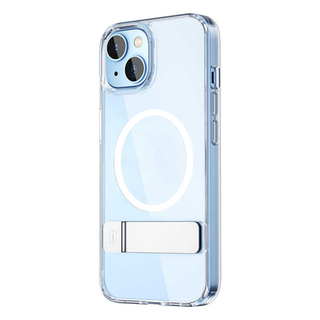 Apple iPhone 14 Plus Kılıf Standlı M-safe Wireless Şarj Özellikli Wiwu Aurora Serisi Kapak