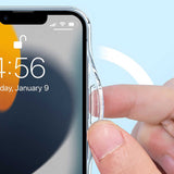 Apple iPhone 14 Plus Kılıf Standlı M-safe Wireless Şarj Özellikli Wiwu Aurora Serisi Kapak