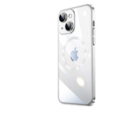 Apple iPhone 14 Plus Kılıf Wireless Şarj Özellikli Sert PC Zore Riksos M-safe Kapak