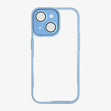 Apple iPhone 14 Plus Kılıf Wiwu VCC-104 Lens Korumalı Renkli Kenar Arkası Şeffaf Vivid Clear Kapak