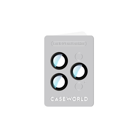 Apple iPhone 14 Pro CaseWorld Alloy Serisi Oleofobik Anti Reflective Kamera Lens Koruyucu