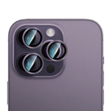 Apple iPhone 14 Pro CaseWorld Alloy Serisi Oleofobik Anti Reflective Kamera Lens Koruyucu