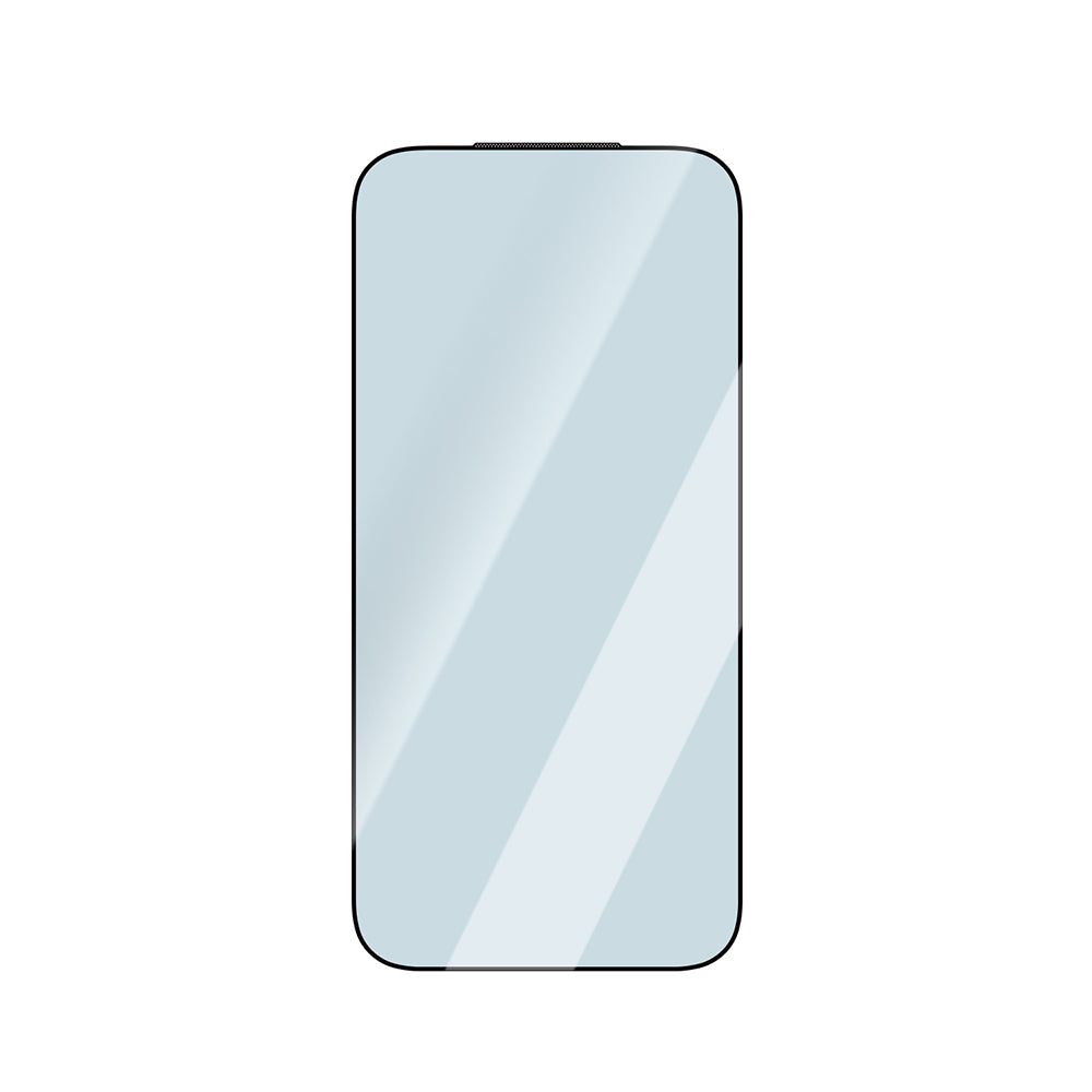 Apple iPhone 14 Pro CaseWorld Applicator Serisi 2.5D Eyesafe Mavi Işık Teknolojili 0.33mm Temperli Cam Ekran Koruyucu + Uygulama Aparatı