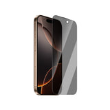 Apple iPhone 14 Pro CaseWorld Crystal Shadow Serisi Safir Coating 0.15mm 3D Privacy Temperli Cam Ekran Koruyucu