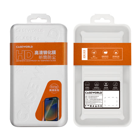 Apple iPhone 14 Pro CaseWorld HD Serisi 0.33mm Temperli Cam Ekran Koruyucu