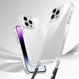 Apple iPhone 14 Pro Kılıf Airbagli Takılabilir Askı Aparatlı Zore Snap Silikon Kapak