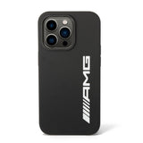 Apple iPhone 14 Pro Kılıf AMG M-safe Şarj Özellikli Büyük Logo Dizayn Kapak