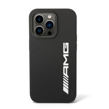 Apple iPhone 14 Pro Kılıf AMG M-safe Şarj Özellikli Büyük Logo Dizayn Kapak
