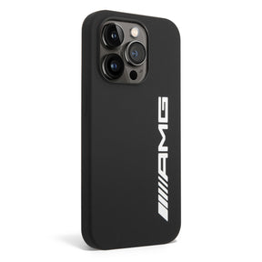 Apple iPhone 14 Pro Kılıf AMG M-safe Şarj Özellikli Büyük Logo Dizayn Kapak
