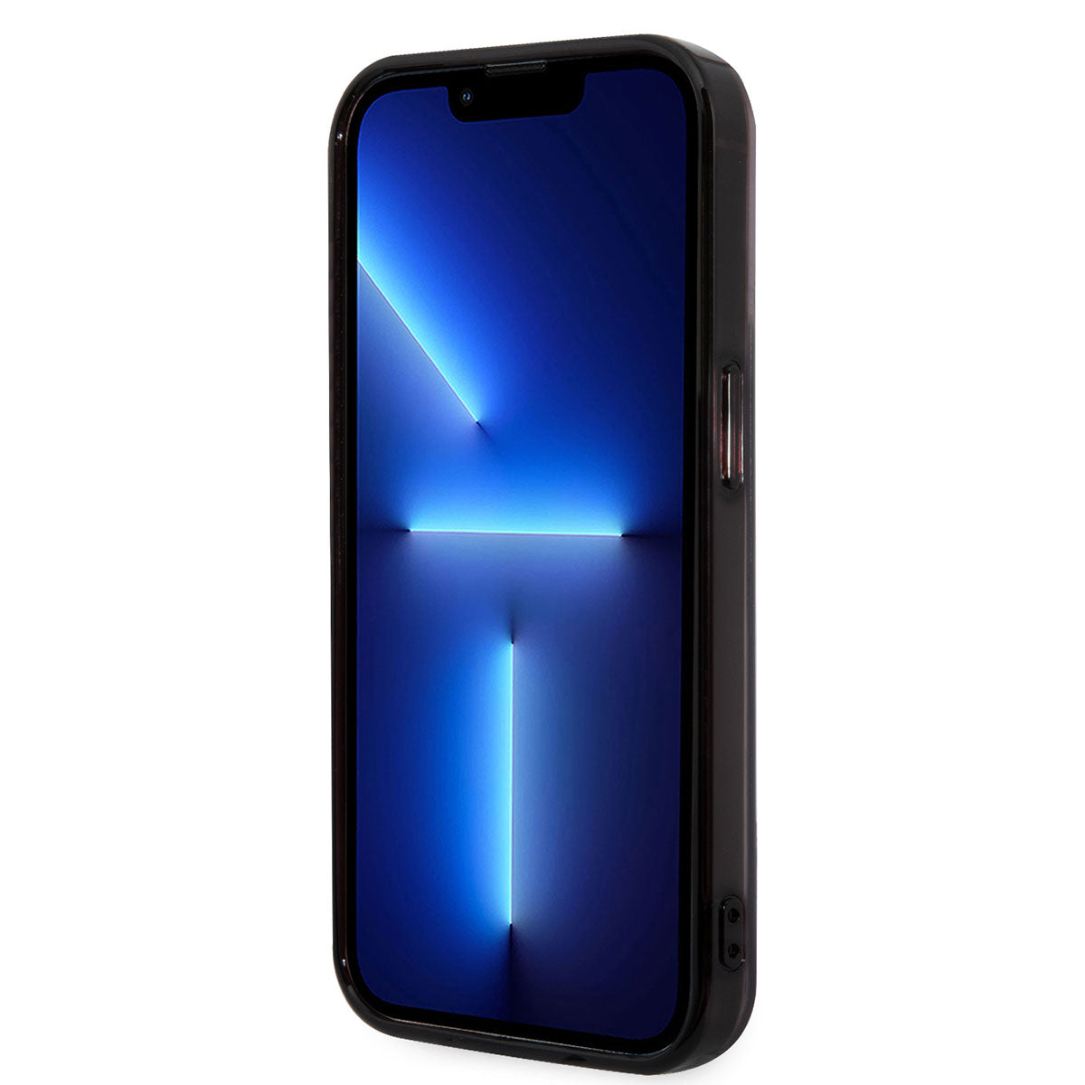 Apple iPhone 14 Pro Kılıf AMG Transparan Siyah Çerçeve Dizayn Kapak