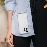 Apple iPhone 14 Pro Kılıf Boyun Askılı Şok Önleyicili Şeffaf Lisanslı Switcheasy Play Kapak