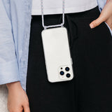 Apple iPhone 14 Pro Kılıf Boyun Askılı Şok Önleyicili Şeffaf Lisanslı Switcheasy Play Kapak