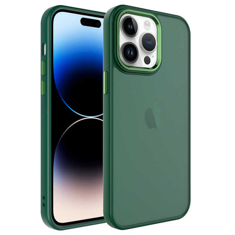 Apple iPhone 14 Pro Kılıf Buzlu Sert PC Zore May Kapak