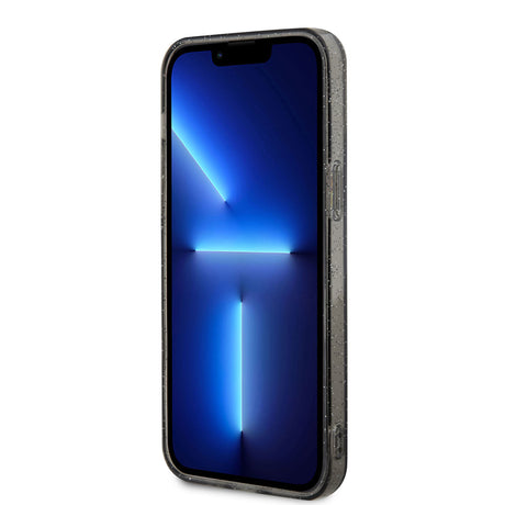 Apple iPhone 14 Pro Kılıf GUESS M-safe Şarj Özellikli Glitter Kapak