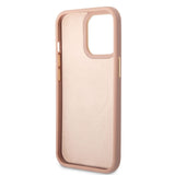 Apple iPhone 14 Pro Kılıf GUESS M-safe Şarj Özellikli PU Deri Metal Logolu Kapak