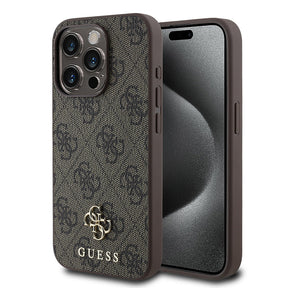 Apple iPhone 14 Pro Kılıf Guess Orjinal Lisanslı M-safe Şarj Özellikli Small 4G Classic Kapak