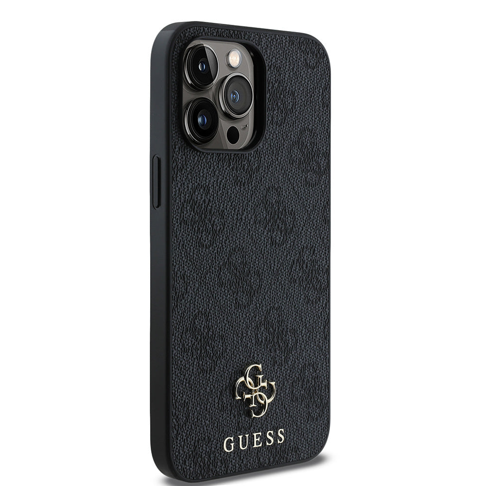 Apple iPhone 14 Pro Kılıf Guess Orjinal Lisanslı M-safe Şarj Özellikli Small 4G Classic Kapak