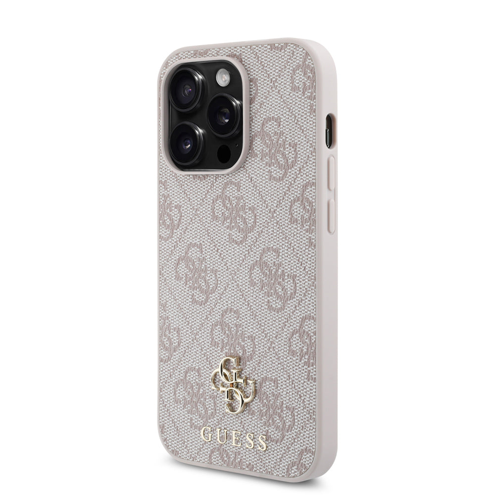 Apple iPhone 14 Pro Kılıf Guess Orjinal Lisanslı M-safe Şarj Özellikli Small 4G Classic Kapak