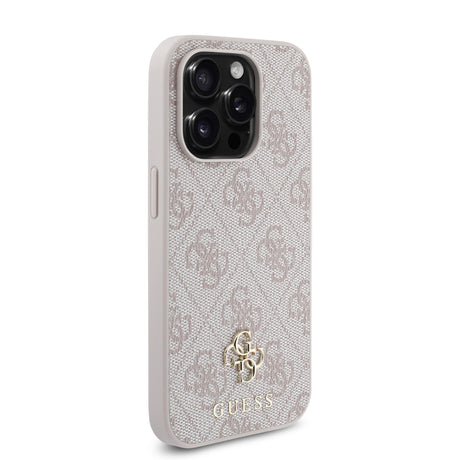 Apple iPhone 14 Pro Kılıf Guess Orjinal Lisanslı M-safe Şarj Özellikli Small 4G Classic Kapak