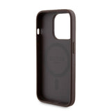 Apple iPhone 14 Pro Kılıf Guess Orjinal Lisanslı M-safe Şarj Özellikli Yazı Logolu 4G Desenli Kapak + Powerbank 5000mAh 2in1 Set