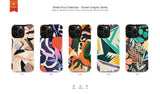 Apple iPhone 14 Pro Kılıf HD Desenli Kajsa Shield Plus Flower Graphic Serisi Kapak