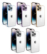 Apple iPhone 14 Pro Kılıf Kamera Korumalı Renkli Çerçeveli Zore Garaj Kapak