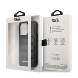 Apple iPhone 14 Pro Kılıf Karl Lagerfeld Nylon Puffy Airbag Dizayn Kapak