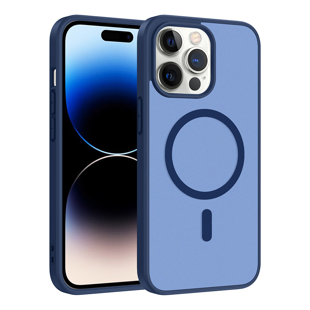 Apple iPhone 14 Pro Kılıf M-safe Şarj Özellikli Zore Babet Kapak