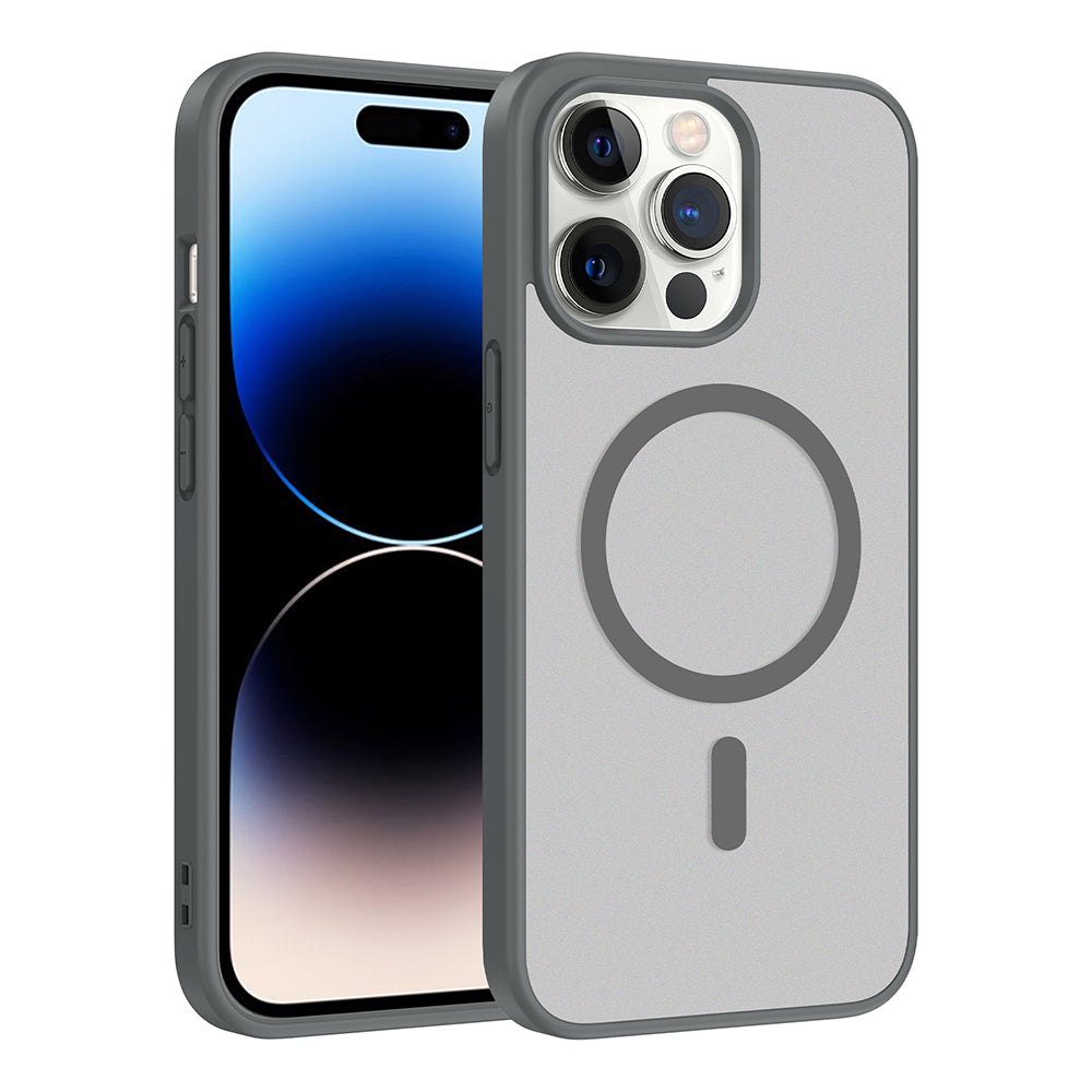 Apple iPhone 14 Pro Kılıf M-safe Şarj Özellikli Zore Babet Kapak