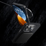 Apple iPhone 14 Pro Kılıf M-safe Özellikli Karbon Fiber Benks 600D Essential Kevlar Kapak